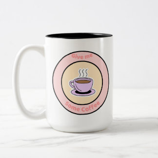 köp detta om du gillar att dricka kaffe Två-Tonad mugg