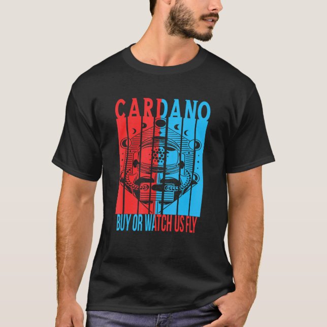 Köp eller titta på oss Fly Cardano Alonzo Mainnet- T Shirt (Framsida)