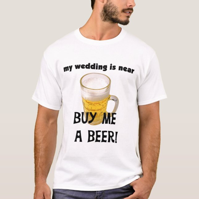 Köp en Beer Bachelor Party Tshirts och Gifts (Framsida)