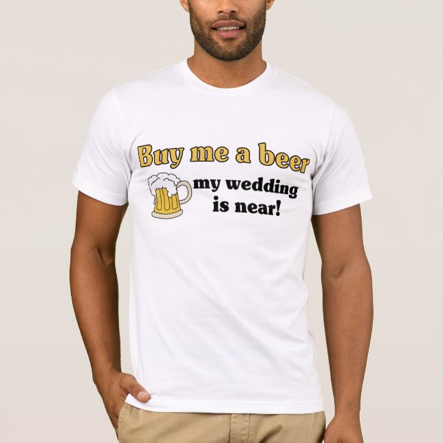 Köp en Beer t-shirt åt mig (Framsida)