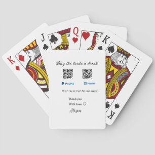 Köp en drink-donation QR Venmo PayPal Casinokort