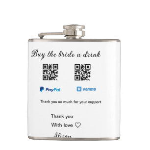 Köp en drink-donation QR Venmo PayPal Fickplunta