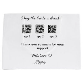 Köp en drink scan QR-kod tackInbjudan