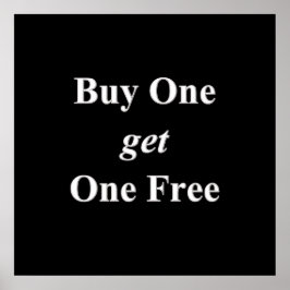 Köp en få en ledig Poster-projektionsyta Poster