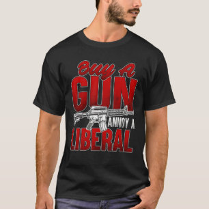 Köp en Gun Annoy A Liberal T Shirt