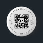Köp en knapp för dricksBachelorette QR-kod för Bri<br><div class="desc">Glöm inte de här QR-kodknapparna "Köp Bride a Drink" för din Bachelorette-fest! Matchar vårt Mystical Tarot Card Bachelorette Party-tema. Redigera enkelt QR-koden med din egen.</div>