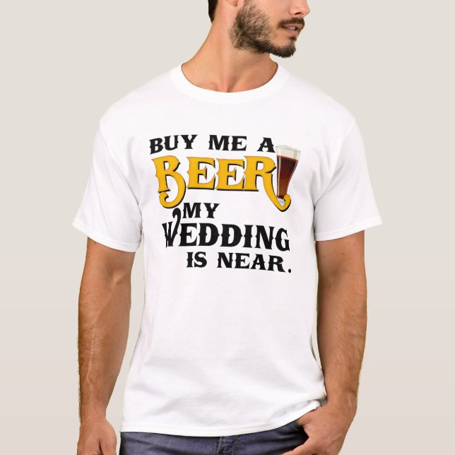 Köp en öl åt mig t-shirt (Framsida)