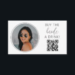 Köp ett QR-tilläggskort för dryck Tilläggskort<br><div class="desc">Köp en drink till Bride! Sök igenom QR-koden för att betala om en drink för bruden att vara på hennes bachelorette-fest!</div>