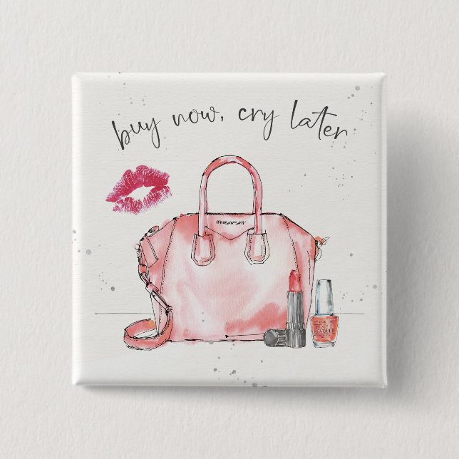 Köp för vattenfärgmode | gråter nu mer sistnämnd knapp (Framsida)