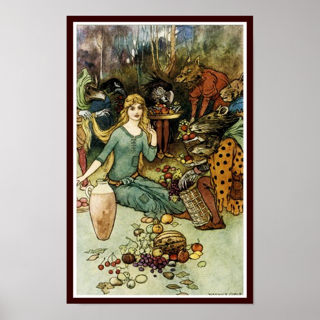 Köp från oss med en gyllene gräns poster (Framsidan)