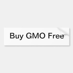 Köp GMO frigör Bildekal