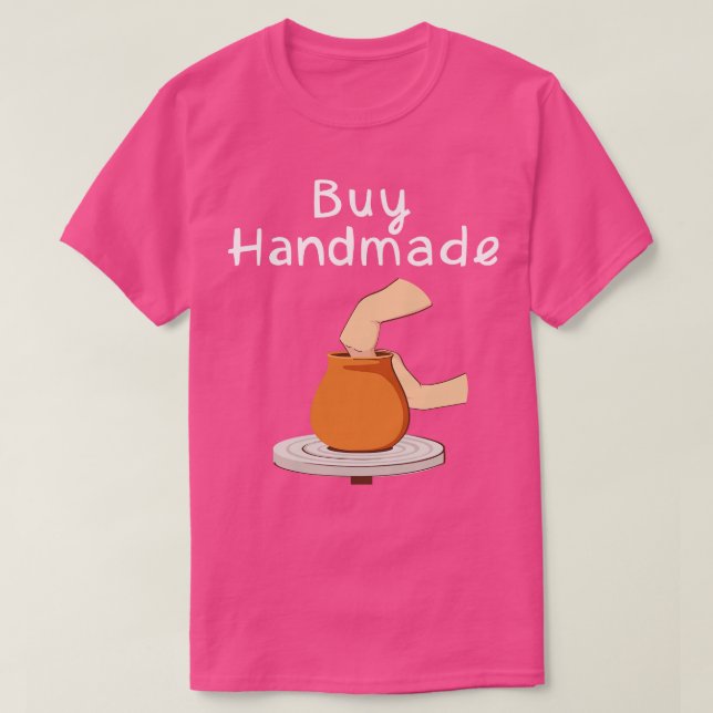 Köp handgjord t shirt (Design framsida)