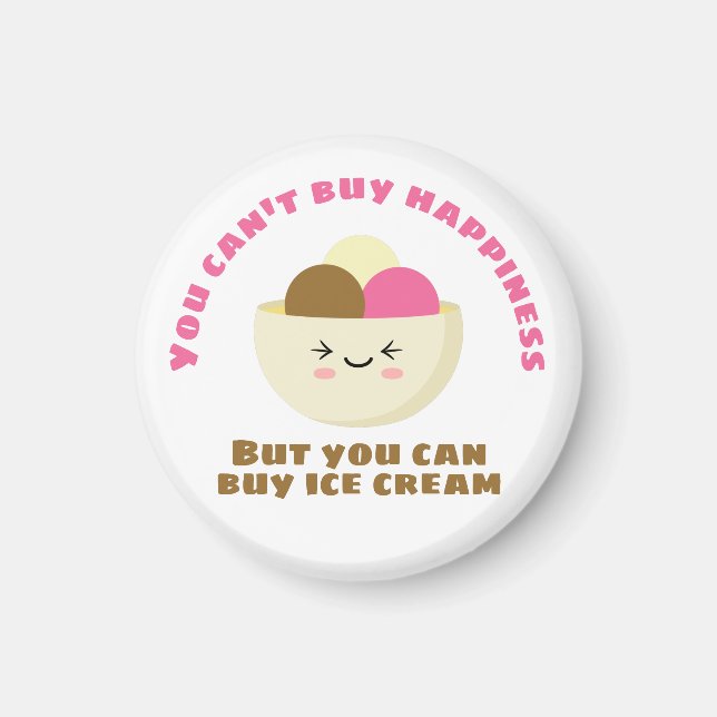 Köp Ice Cream Magnet (Framsidan)