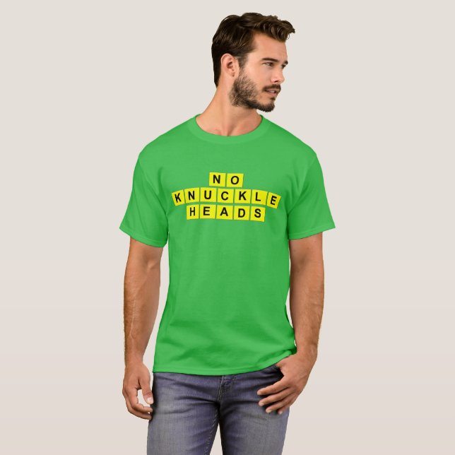 Köp inte det här det är hemskt tee shirt (Hel framsida)