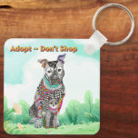 Köp inte nyckelkedja vid hund- och kattadoption nyckelring<br><div class="desc">En roligt, färglös och vit, handdragen och målad hund och katt med namnen "Min beskyddare" och "Min beskyddare". Den här lättviktiga nyckelkedjan för roligt och vattentätt är perfekt för djurskydd, veterinärkontor, penninginsamlings-/auktionshändelser, en frivillig eller vän i ditt liv. Jag hoppas att det gör dig till lycklig. . - Det är...</div>