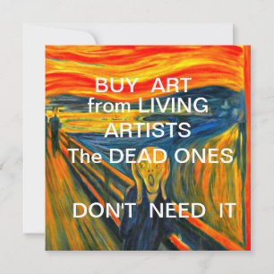 Köp konst från levande artister kort