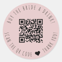 Köp korten med ett dricks QR-kod