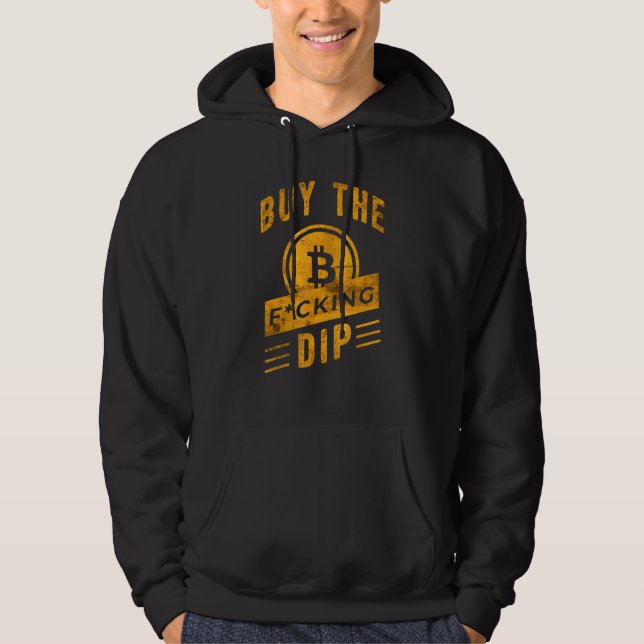 Köp kryptovaluta för kryptografiet Crypto Bitcoin  Hoodie (Framsida)