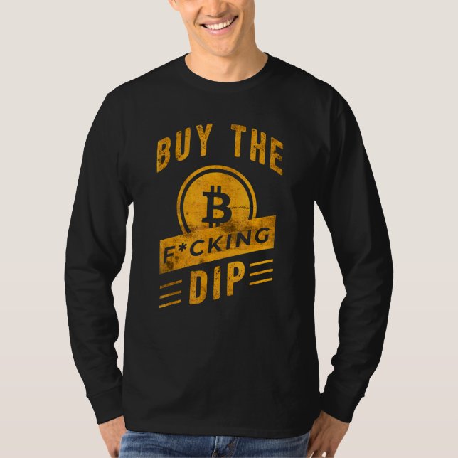 Köp kryptovaluta för kryptografiet Crypto Bitcoin  T Shirt (Framsida)