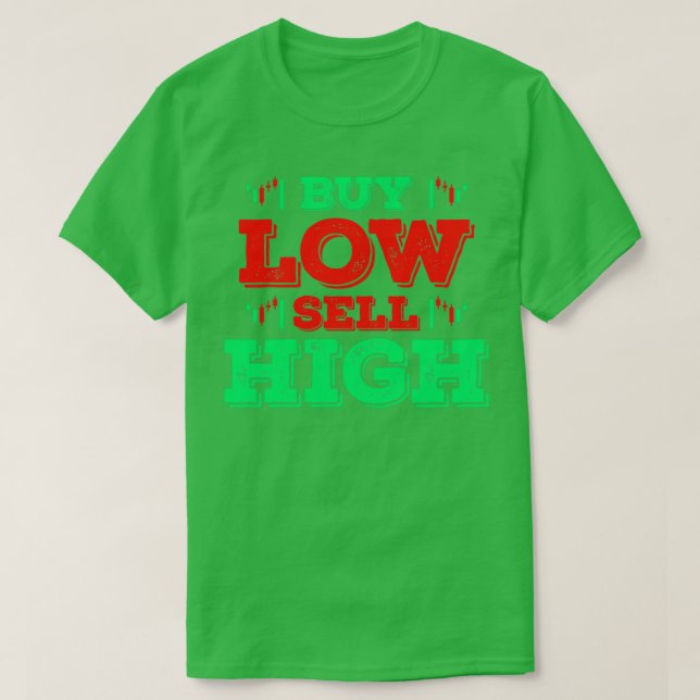 Köp låg säljkurs, hög 24 t shirt (Design framsida)