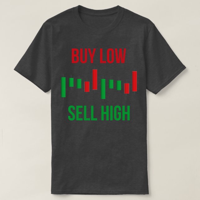 Köp låg säljkurs hög t shirt (Design framsida)