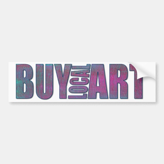 KÖP LOCAL ART-bildekal Bildekal (Framsidan)