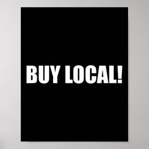 Köp Lokal Miljöskydd, Djurvälfärd Poster