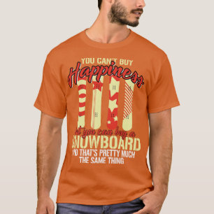 Köp lyckan, men smuts-bord t shirt