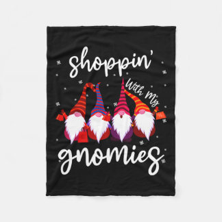 Köp med min nomies Cute Julafton Gnomes Älskare Ch Fleecefilt