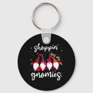 Köp med min nomies Cute Julafton Gnomes Älskare Ch Nyckelring