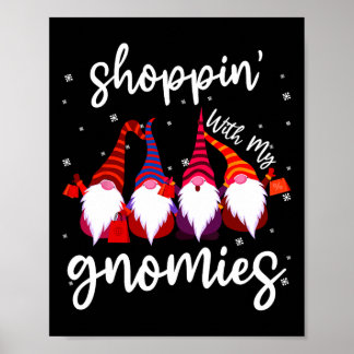 Köp med min nomies Cute Julafton Gnomes Älskare Ch Poster