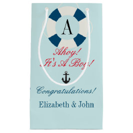 Köp med Monogram, Nautical Nyfödd bebis Boy