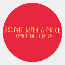 Köp med Prisa Stickers Runt Klistermärke