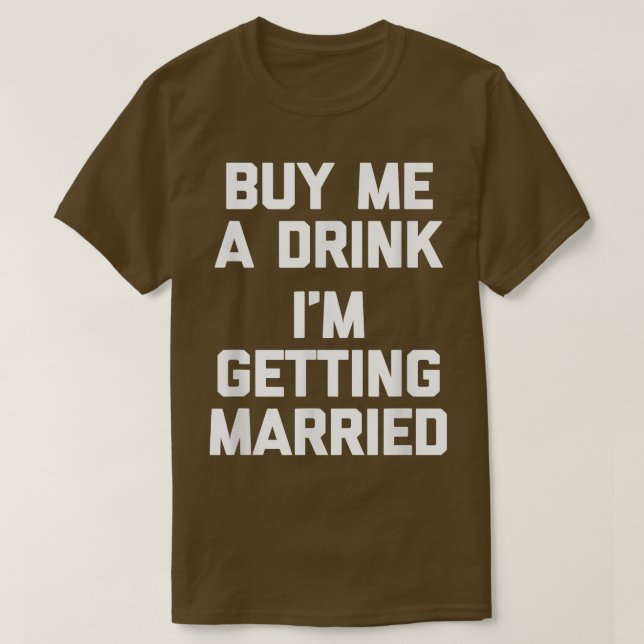 Köp mig en drick-imma som får Marriedlusskum T Shirt (Design framsida)