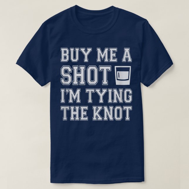 Köp mig en gifter sig-skjorta t shirt (Design framsida)