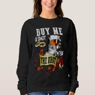 Köp mig en shot jag knyter knuten Spenarbröllop T Shirt