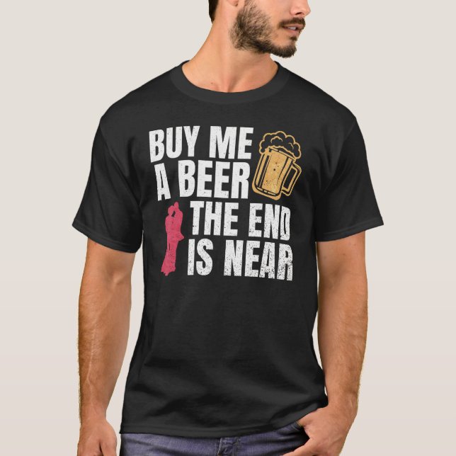 Köp mig ett öl så är det nära Bachelor-partyt Bach T Shirt (Framsida)