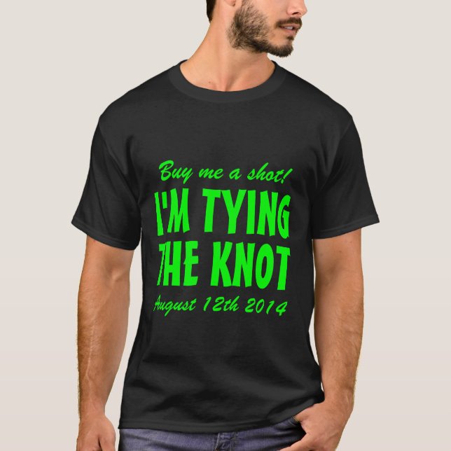 Köp mig ett skott som jag gifter sig att skjorta f t-shirt (Framsida)