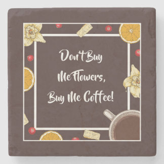 KÖP MIG KOFFEE... STONE-UNDERLÄGG STENUNDERLÄGG