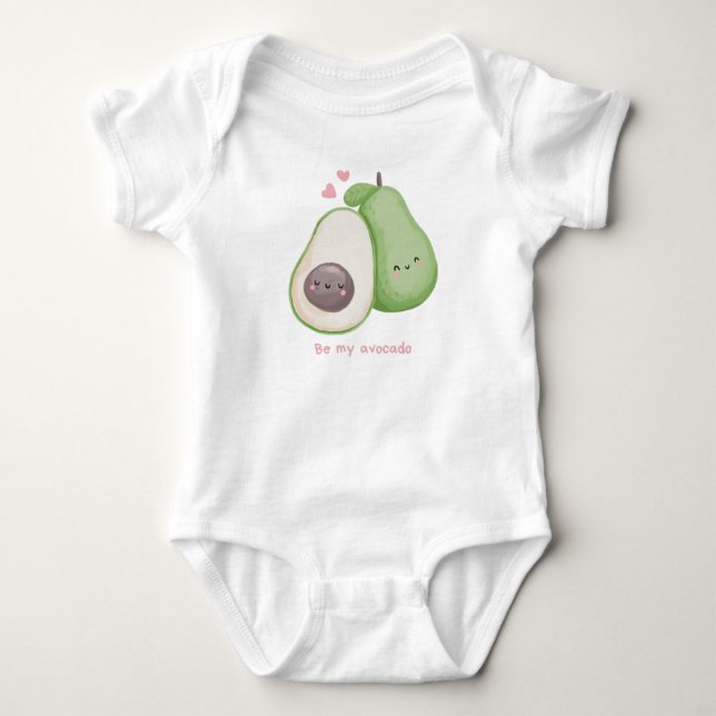 Köp min avokado t shirt (Framsida)