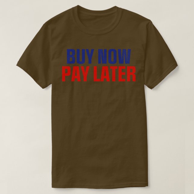 Köp nu Betala senare T Shirt (Design framsida)
