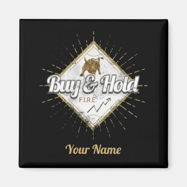 Köp och behåll Trader Bull köper in dip Investor Magnet (Framsidan)