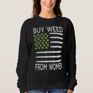 Köp Ogräs från Woman USA flagga T Shirt