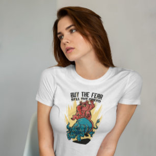 Köp rädslan t shirt