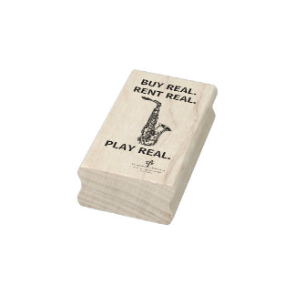 Köp Real Alto Sax Musical Instrument Tech Stämpel