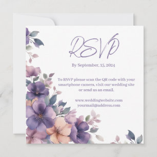 Köp rosa blommor på Bröllopet OSA Card