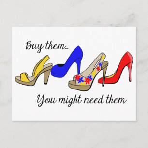 Köp Shoes Vykort