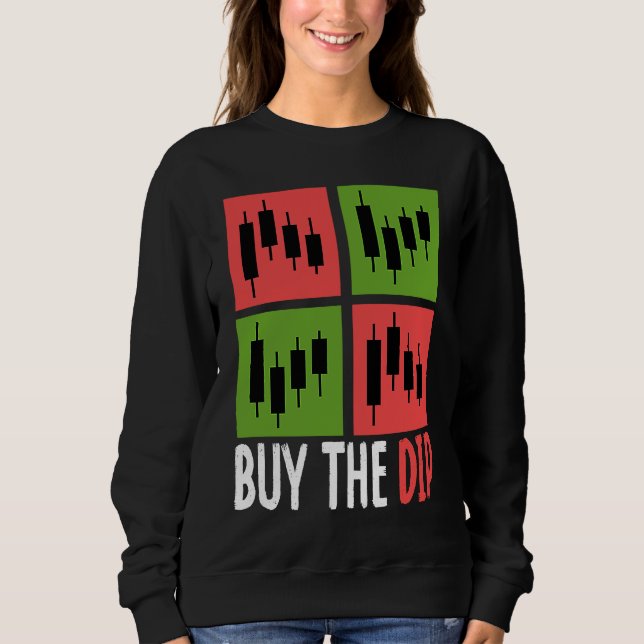 Köp The Dip Cryptocurrency Blockchain Trader Bäst  T Shirt (Framsida)