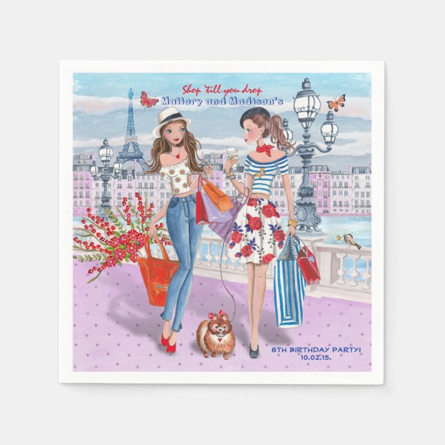 Köp tills du släpper |Födelsedagsfest | Pappersser Pappersservett (Framsidan)