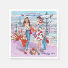 Köp tills du släpper |Födelsedagsfest | Pappra blö Pappersservett